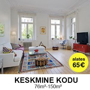 Keskmise kodu koristus