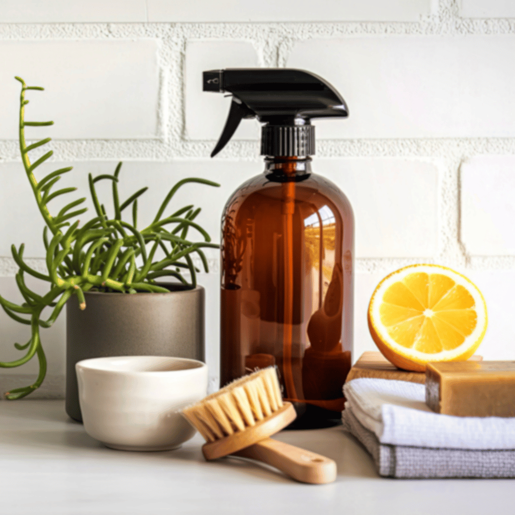 Kasutame ainult keskkonnasõbralikke ja looduslikke puhastusvahendeid